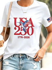America 250 Years Women's American Hummingbird T-shirt