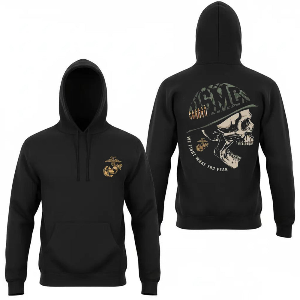 USMC "We Fight What You Fear" Unisex T-Shirt/Hoodie