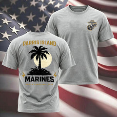 Parris Island Marines Carolina Palm Tree T-Shirt