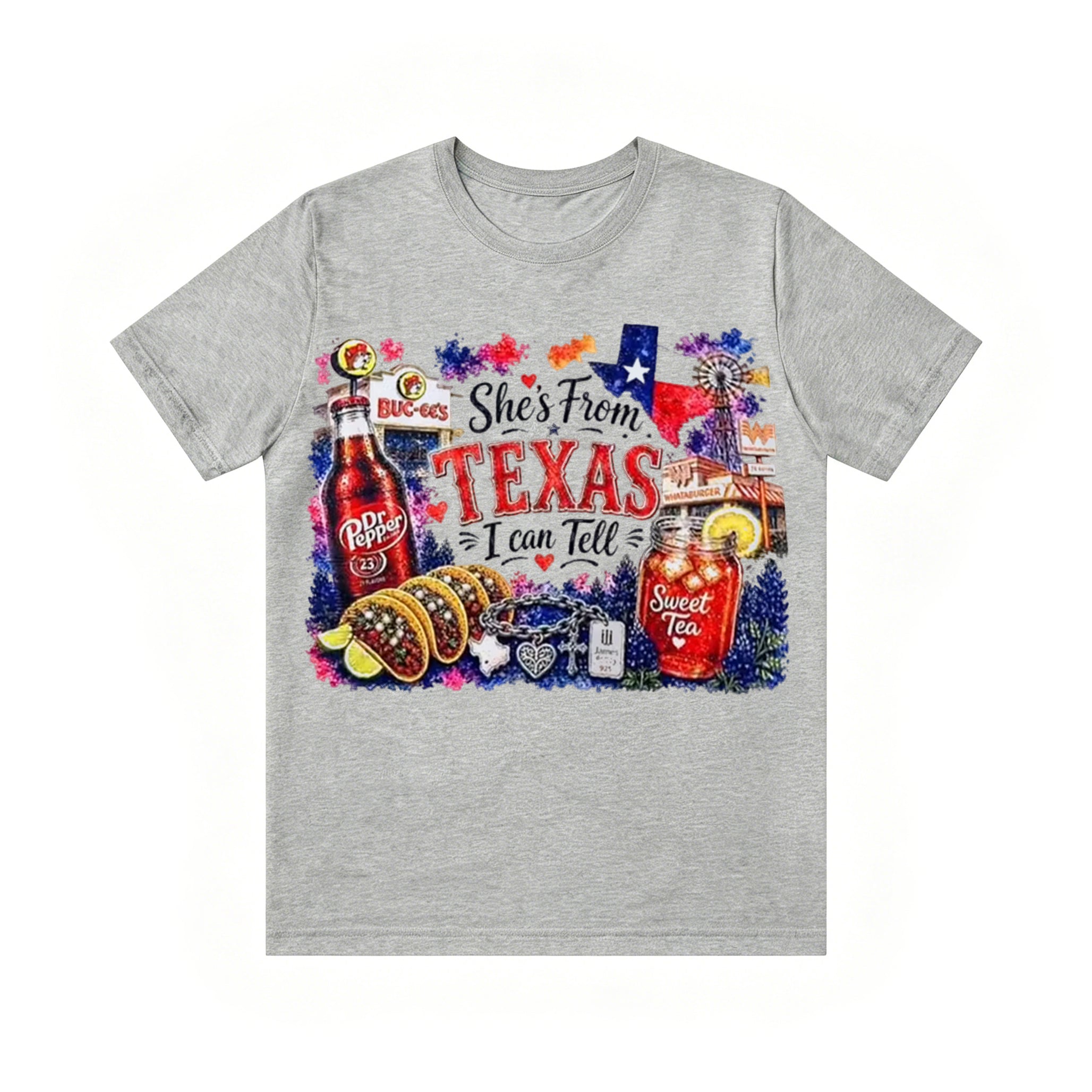 Shes from Texas I Can Tell Lyric Unisex T-shirt