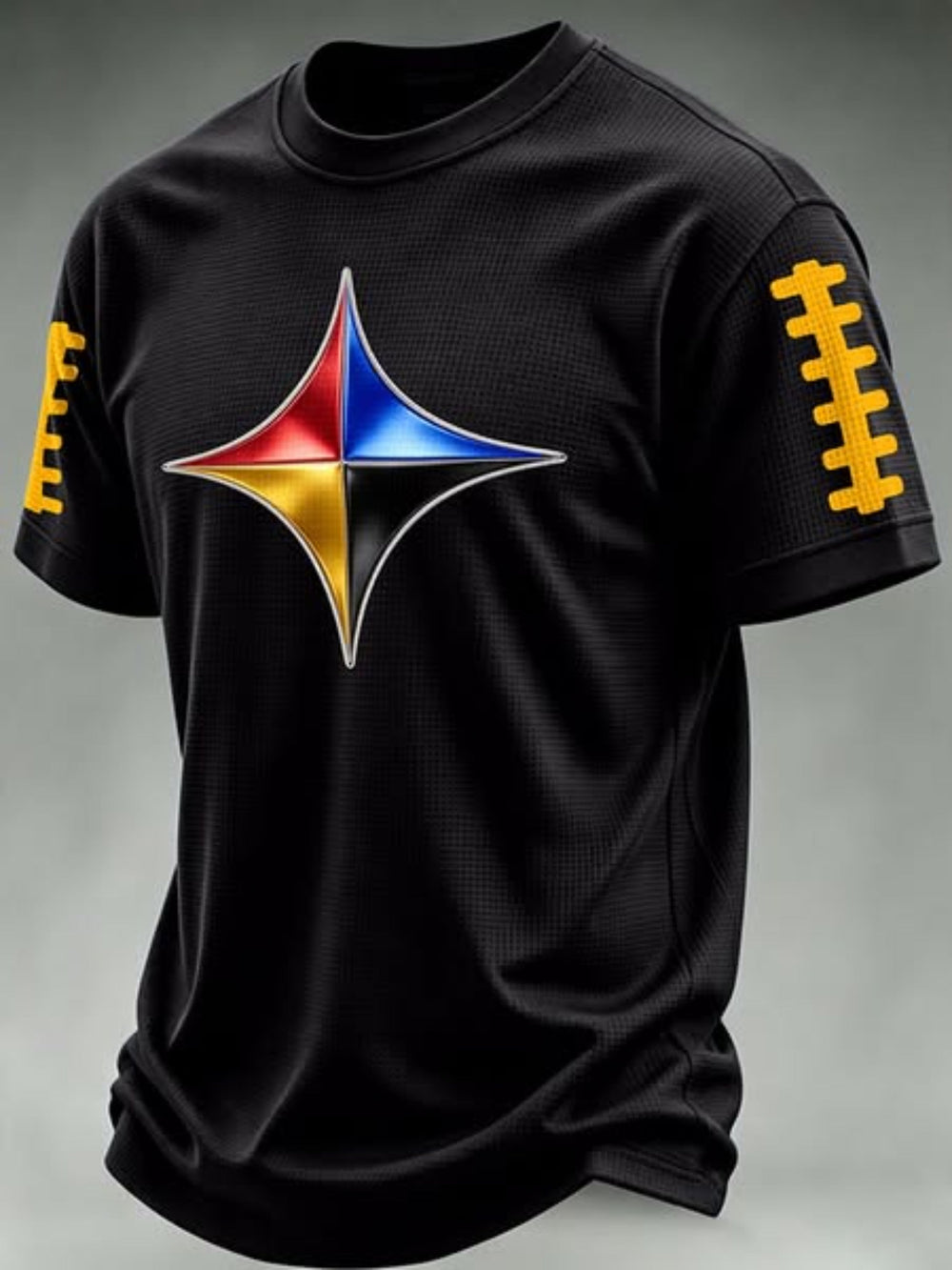 Men's Vintage Melting Star Graphic T-Shirt