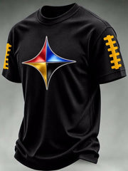 Men's Vintage Melting Star Graphic T-Shirt